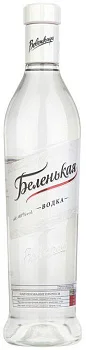 Водка Беленькая 100 мл стакан
