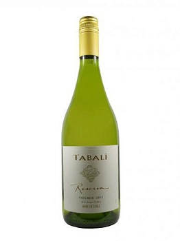 Вино Tabali Reserva Viognier Limari Valley DO Табали Резерва Вионье 2013 750 мл