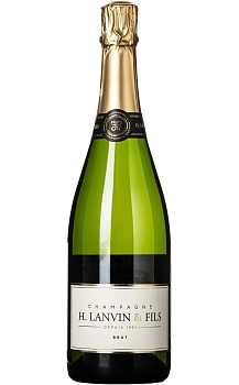 Шампанское Champagne H. Lanvin & Fils Brut  Ланвин И Филс Брют 750 мл  12%