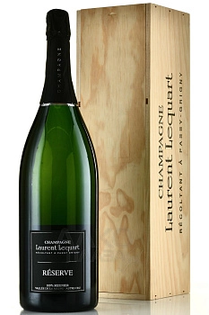 Шампанское  Laurent Lequart Reserve  gift box  3000  мл  12%