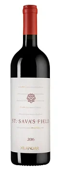 Вино Hilandar St. Sava`s Field  2016  750 мл  14%