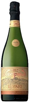 Игристое вино Llopart Cava Leopardi Brut Nature gift box  2008 750 мл