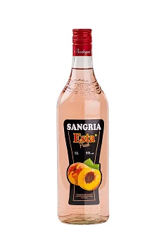Напиток винный "Сангрия Эста Вальдепабло со вкусом персика"(Sangria Esta Peach) 9% 1л