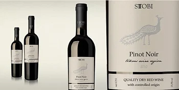 Вино Stobi Pinot Noir Стоби Пино Нуар 750 мл
