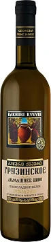 Вино Georgian Wine House  Kakhuri Kvevri  Domashnee White Semi-Sweet   700 мл