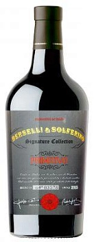 Вино MASSERIA SUPRENO BERSELLI & SOLFERINO PRIMITIVO SALENTO IGT , Барселли & Сольферино Примитиво Саленто IGT 2015 0,75