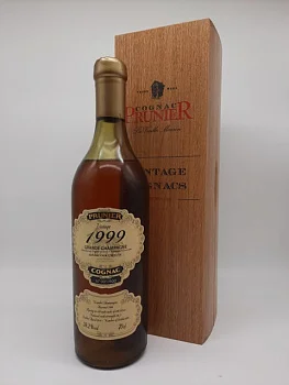Коньяк  Prunier  Grande Champagne  gift box  1999 700 мл  59,2 %