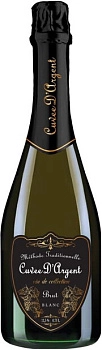 Игристое вино  Cuvee d'Argent   Blanc Brut   2018  750 мл