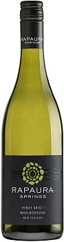Вино Rapaura Springs Pinot Gris  Marlborough Рапаура Спрингс Пино Гри Мальборо 2019 750 мл