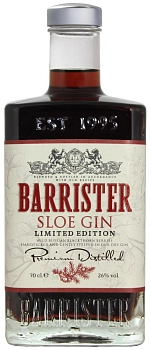 Джин Barrister Sloe Gin   700 мл