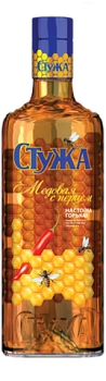 Настойка горькая Стужа медовая с перцем 100 мл