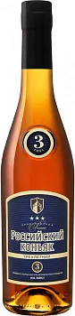 Коньяк Российский Коньяк  3-летний  КВКЗ 500 мл