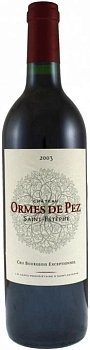 Вино Chateau les Ormes de Pez  Saint-Estephe AOC 2016 750 мл