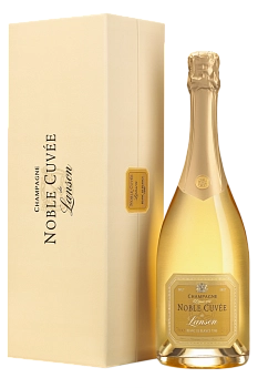 Шампанское  Lanson Noble Cuvee Blanc de Blancs Нобль Кюве де Лансон Блан де Блан в подарочной упаковке 2002 750 мл