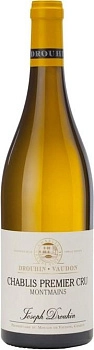 Вино Joseph Drouhin Chablis Premier Cru Montmains AOC Жозеф Друэн Шабли Премье Крю Монмен 2018 750 мл