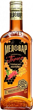 Настойка   Зеленая линия  Медовар Липовый Цвет с Перцем  500 мл