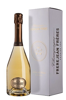 Шампанское  Frerejean Frères Premier Cru Blanc de Blancs Brut NV  в подарочной упаковке  750 мл 12,5%