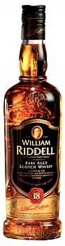 Виски William Riddell 18 Years Old Уильям  700 мл