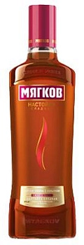 Настойка сладкая Мягков рябина с коньяком (Россия)  500 мл