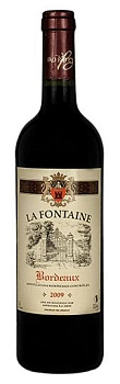 Вино Club International des Amis du Vin  La Fontaine АОС red dry   12,5%