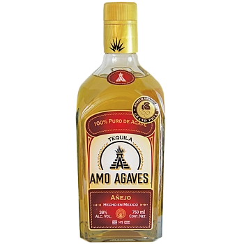 Текила  Amo Agaves Anejo   750 мл
