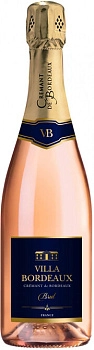 Игристое вино Villa Bordeaux   Rose  Cremant de Bordeaux     750 мл