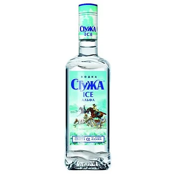 Водка Стужа Айс Альфа 375 мл