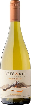 Вино Volcanes  Tectonia Chardonnay Malleco Valley DO Вольканес  Тектония Шардоне 2019 750 мл