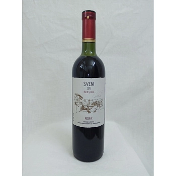 Вино Армянское Прошянский Завод   Свени  Резерв красное сухое  750 мл