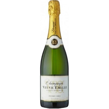 Шампанское  Veuve Emille Cuvée Réservée Demi-Sec Champagne   750 мл