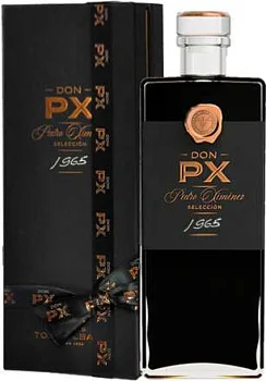 Вино ликерное сладкое Montilla-Moriles DO Don PX  Pedro Ximenez Seleccion 1965 gift box  200 мл