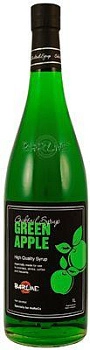 Сироп Barline Green Apple, Зеленое яблоко стекло   БАРЛАЙН  1000 мл
