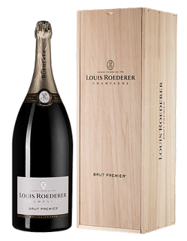 Шампанское Louis Roederer Brut Premier AOC wooden box  2014 6000 мл