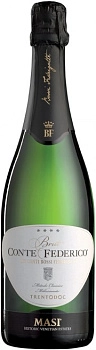 Игристое вино Conte Federico dei Bossi Fedrigotti Brut Trento DOС 2012 750 мл