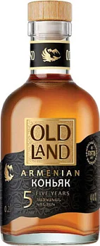 Коньяк  Old Land 5 Years   200 мл