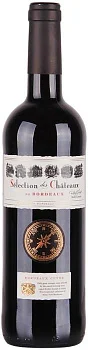 Вино Selection des Chateaux de Bordeaux Rouge Селексьон де Шато де Бордо Руж  750 мл