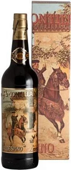 Вино Valdespino Amontillado Contrabandista gift box  2019 750 мл