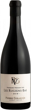 Вино Domaine Pierre Girardin  Pommard 1er Cru  Les Rugiens-Bas  AOC   2019 750 мл  14%
