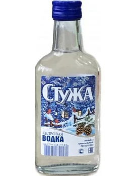 Водка Стужа Кедровая 250 мл