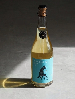 Игристое вино Villa di Alma Вилла ди Альма  Коль Фондо Пино Гри  экстра  брют 2023  750 мл  12,5%