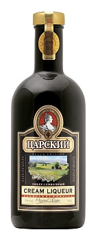 Ликер Ладога Царский сливочный черный 700 мл