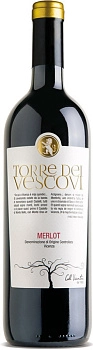 Вино Colli Vicentini  "Torre dei Vescovi" Merlot  Vicenza DOC  750 мл