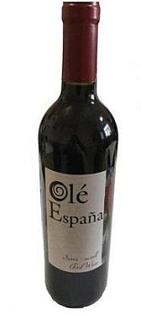 Вино Ole Espana Оле Эспанья красное сухое 750 мл