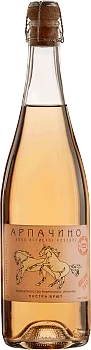 Игристое вино  Арпачино  ЗГУ Долина Дона  Цимлянский Черный  розовое экстра брют  2019 750 мл 13%