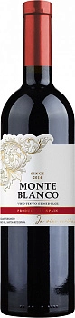 Вино Monte Blanco  Tinto Semidulce  Монте Бланко  красное полусладкое  750 мл