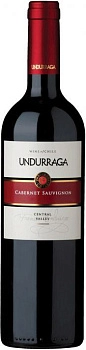 Вино Ундуррага, Каберне Совиньон, Undurraga, Cabernet Sauvignon, Central Valley, 2018 750 мл