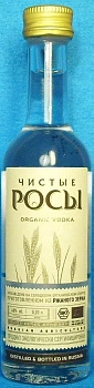 Органик-водка Чистые Росы из ржаного зерна  40%   50 мл