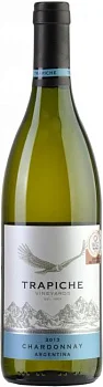 Вино Trapiche Vineyards Chardonnay Трапиче Виньярдс Шардонне 2023 750 мл
