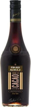 Ликер  Fruko Schulz Creme De Cacao Brown  700 мл