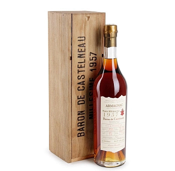 Французский арманьяк Armagnac Baron de Castelneau 1957  700 мл